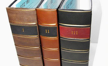 Skórzany segregator