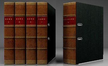 Skórzany segregator